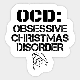 Obsessive Compulsive Disorder Sticker